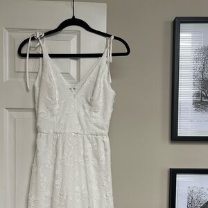 White romantic dress